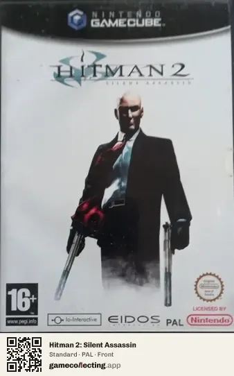 Hitman 2: Silent Assassin Nintendo GameCube, PAL box front