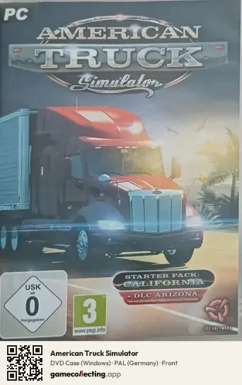 American Truck Simulator Computer, Germany box front