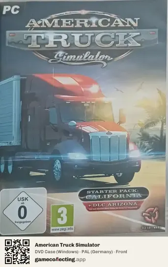 American Truck Simulator Computer, Germany box front