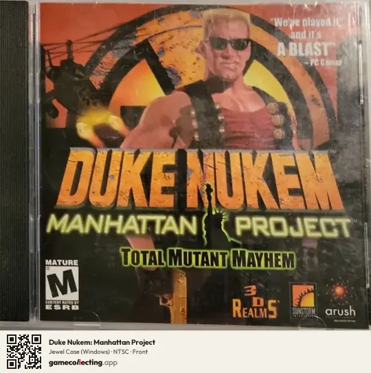 Duke Nukem: Manhattan Project Computer, NTSC box front