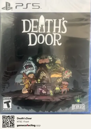 Death's Door PlayStation 5, NTSC box front