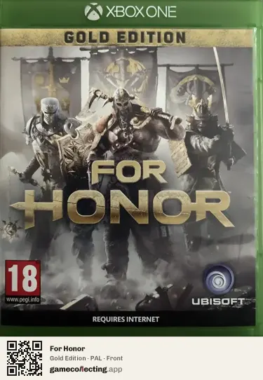 For Honor Xbox One, PAL box front