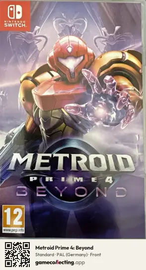 Metroid Prime 4: Beyond Nintendo Switch, Germany box front