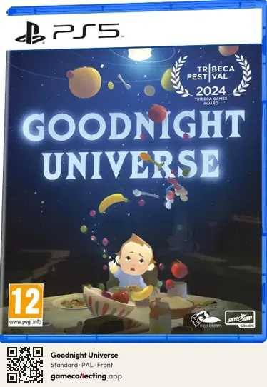 Goodnight Universe PlayStation 5, PAL box front