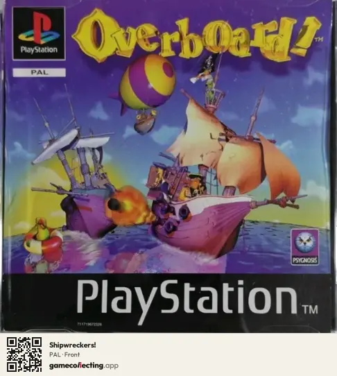 Shipwreckers! PlayStation, PAL box front