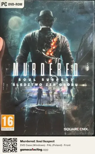 Murdered: Soul Suspect Computer, Poland box front
