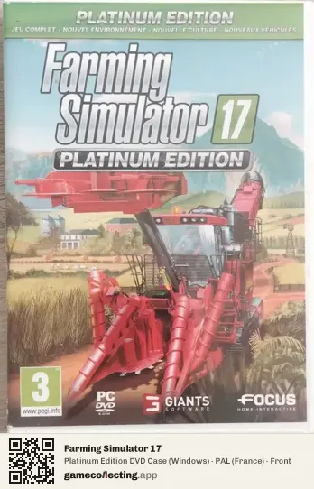 Farming Simulator 17 Computer, France box front