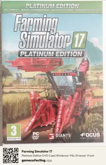 Farming Simulator 17 Computer, France box front