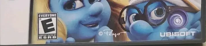 The Smurfs, the ESRB box on its front