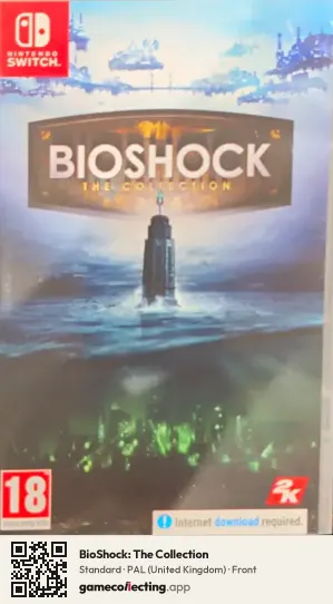 BioShock: The Collection Nintendo Switch, United Kingdom box front