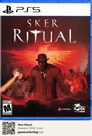 Sker Ritual PlayStation 5, NTSC box front
