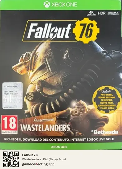 Fallout 76 Xbox One, Italy box front