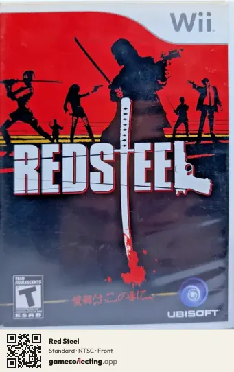 Red Steel Nintendo Wii, NTSC box front
