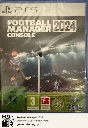 Football Manager 2024 PlayStation 5, Germany box front