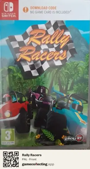 Rally Racers Nintendo Switch, PAL box front