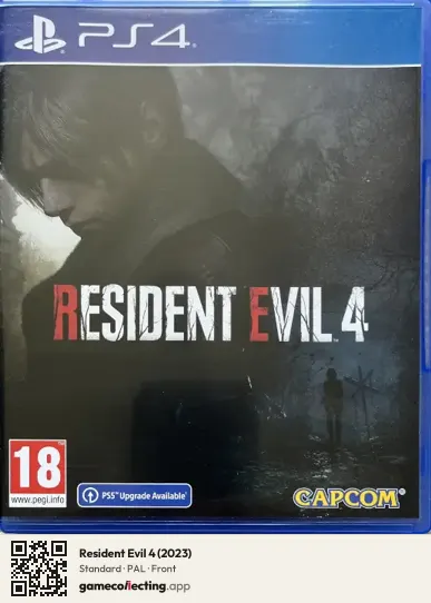 Resident Evil 4 (2023) PlayStation 4, PAL box front