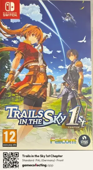 Trails in the Sky 1st Chapter Nintendo Switch, Germany box front