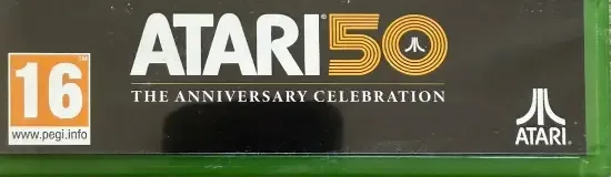Atari 50: The Anniversary Celebration, the PEGI square on its front