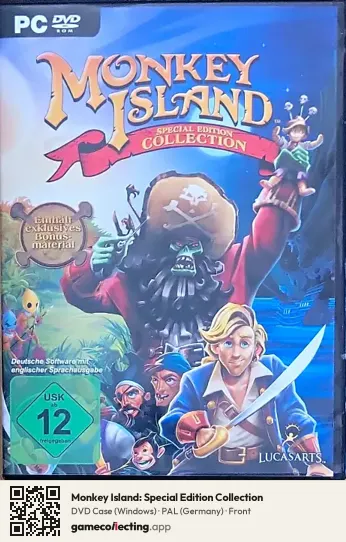 Monkey Island: Special Edition Collection Computer, Germany box front