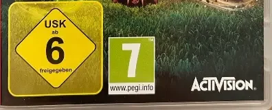 Skylanders: Imaginators, the USK square on its front
