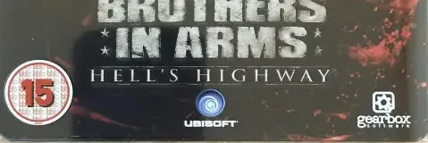 Brothers in Arms: Hell's Highway, the BBFC circle on its front