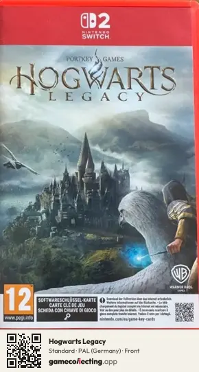Hogwarts Legacy Nintendo Switch 2, Germany box front