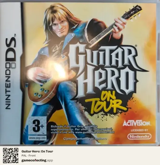 Guitar Hero: On Tour Nintendo DS, PAL box front