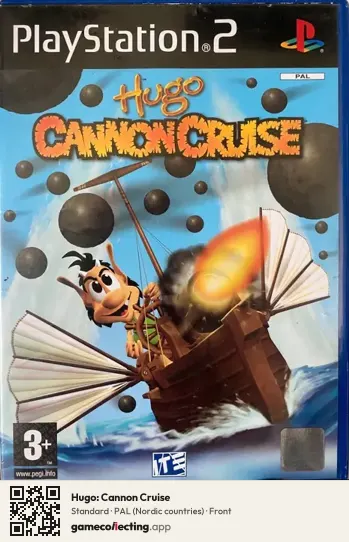 Hugo: Cannon Cruise PlayStation 2, Nordic countries box front