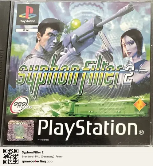Syphon Filter 2 PlayStation, Germany box front