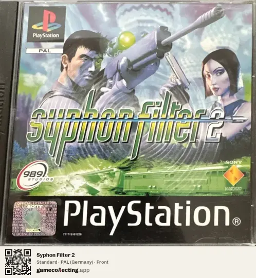 Syphon Filter 2 PlayStation, Germany box front