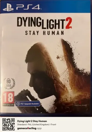 Dying Light 2 Stay Human PlayStation 4, United Kingdom box front