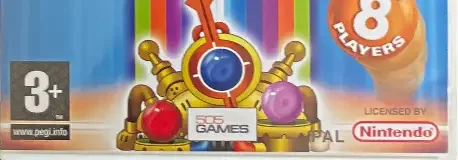 Bust-A-Move Bash!, the PEGI square on its front
