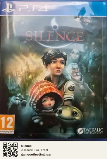 Silence PlayStation 4, PAL box front