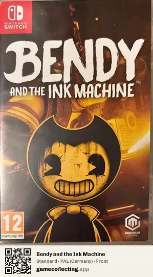 Bendy and the Ink Machine Nintendo Switch, Germany box front