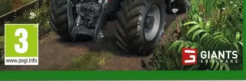 Farming Simulator 22, the PEGI square on its front