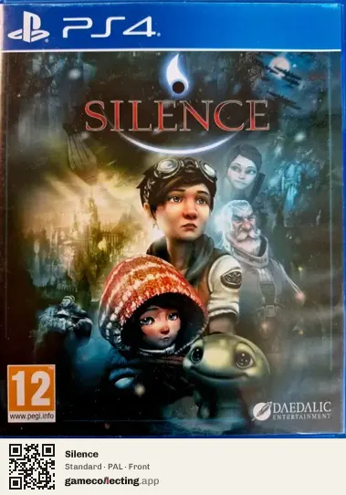 Silence PlayStation 4, PAL box front