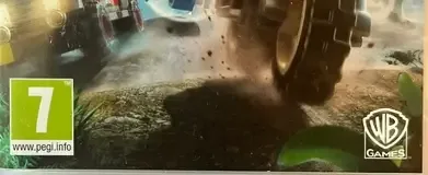 LEGO Jurassic World, the PEGI square on its front