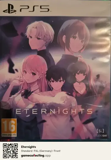 Eternights PlayStation 5, Germany box front