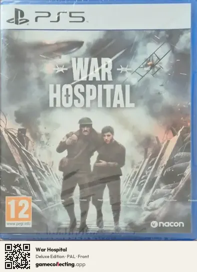 War Hospital PlayStation 5, PAL box front