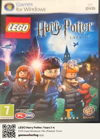 LEGO Harry Potter: Years 1-4 Computer, Poland box front