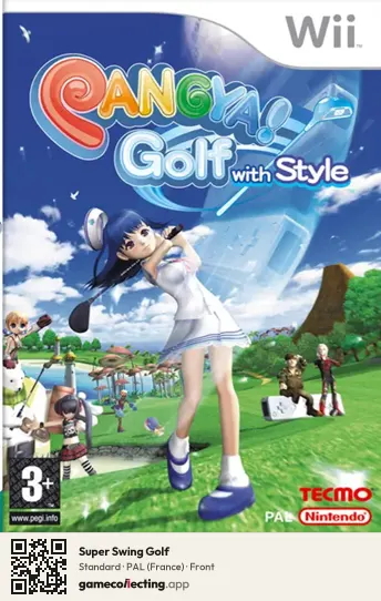 Super Swing Golf Nintendo Wii, France box front