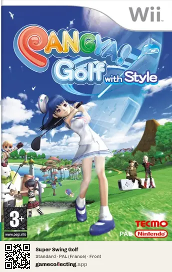Super Swing Golf Nintendo Wii, France box front