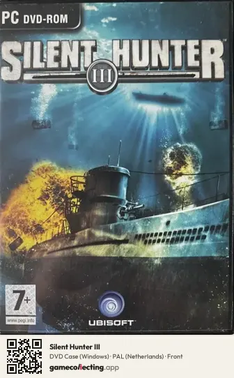 Silent Hunter III Computer, Netherlands box front