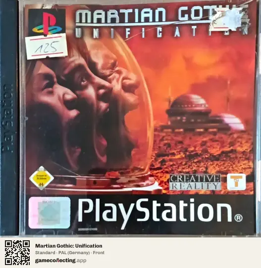Martian Gothic: Unification PlayStation, Germany box front