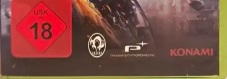 Metal Gear Rising: Revengeance, the USK square on its front