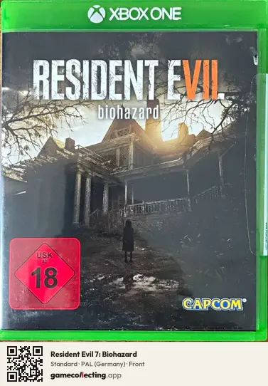 Resident Evil 7: Biohazard Xbox One, Germany box front