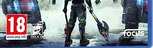The Surge 2, the PEGI square on its front