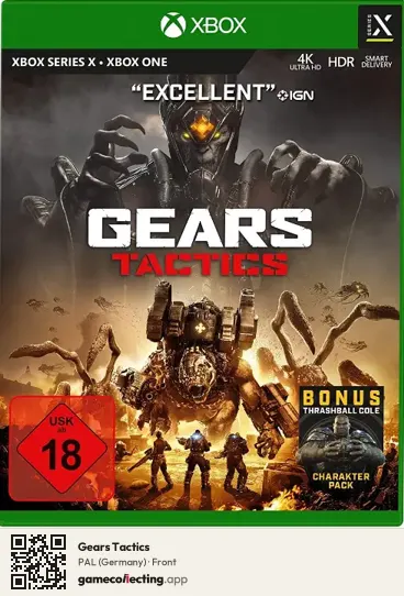 Gears Tactics Xbox Series X, Germany box front