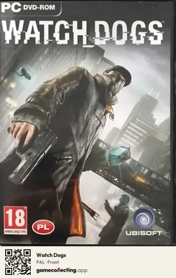 Watch Dogs Computer, PAL box front