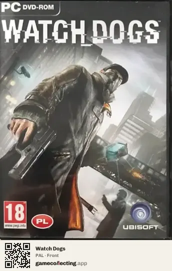 Watch Dogs Computer, PAL box front
